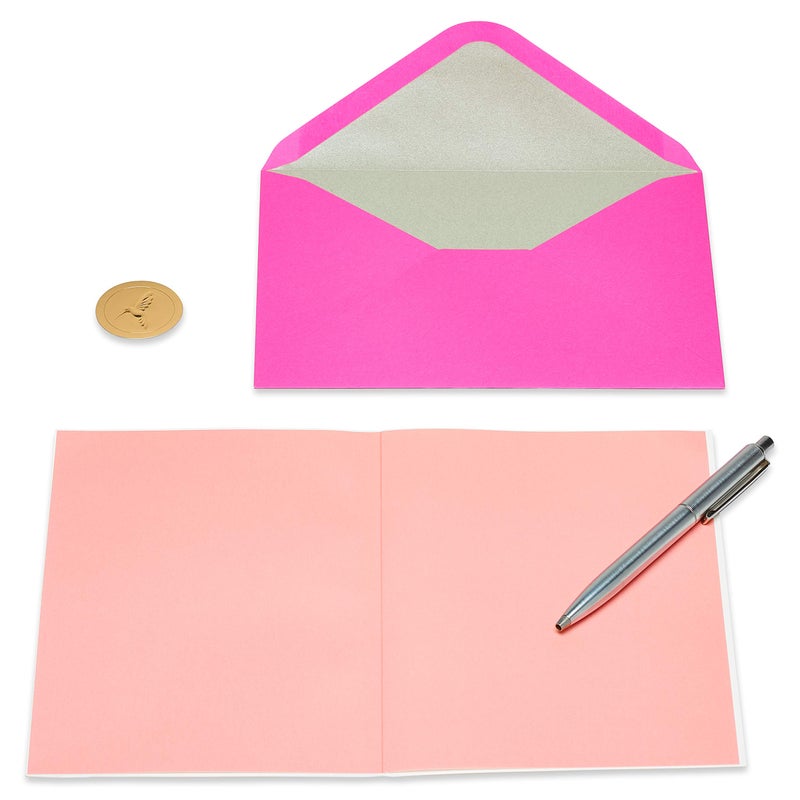 Papyrus Blank Card (Floral Disco Ball) - Image 3